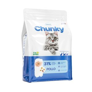 Alimento para gatos Chunky sabor a Pollo