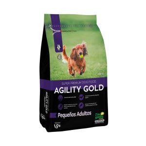 Alimento para perros Agility Gold pequeños adultos 1.5 Kg