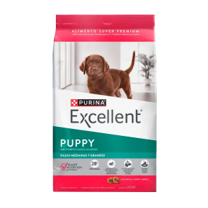 Alimento para perros Excellent Colombia razas medianas y grandes 3 Kg